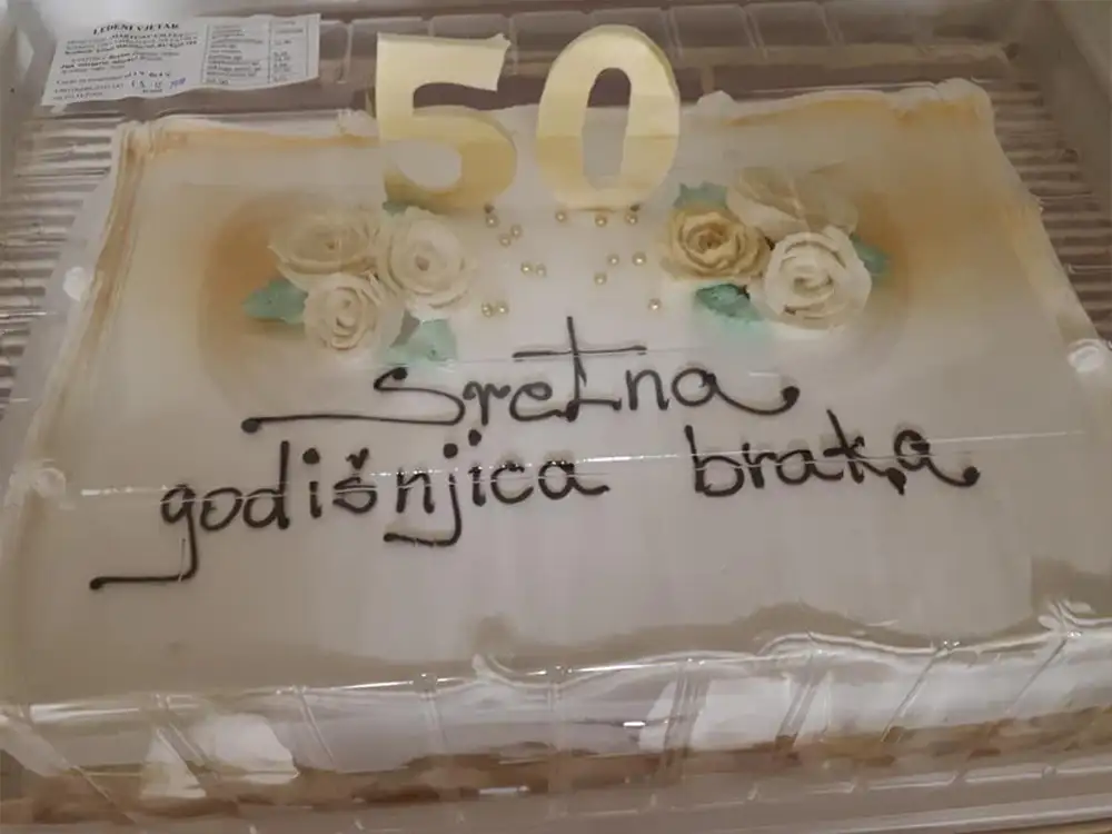 Godišnjice braka — proslava srebrne i zlatne svadbe u restoranu Buffet Zrinski Črnkovec